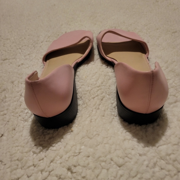 WOMENS LIFESTRIDE LOW OPEN TOE PLATFORM SANDAL HEELS PINK SIZE 9 - Picture 5 of 9